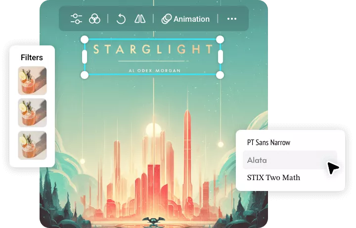 Customize the Book Cover as You Like